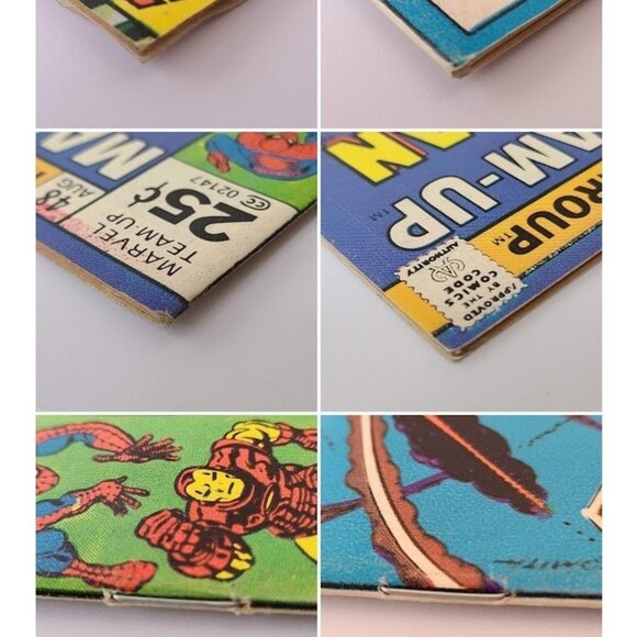 Marvel Team-Up 48 25 Cent Variant Marvel Comics 1976 VG- 3.5 Spider-Man Iron Man - Picture 7 of 12